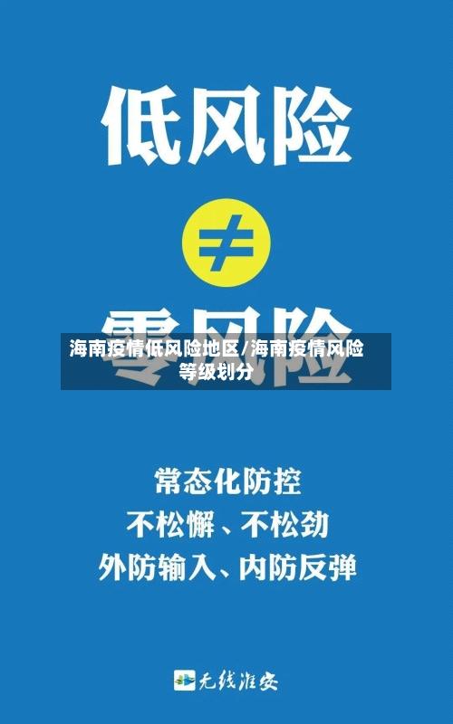 海南疫情低风险地区/海南疫情风险等级划分